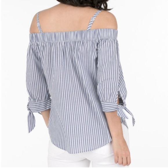 BNWT Ricki's Tie-Sleeve Off-Shoulder Blouse 🌺 Size 14 - Picture 4 of 11